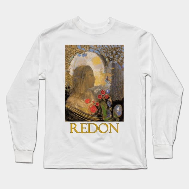 Fertility by Odilon Redon Long Sleeve T-Shirt by Naves